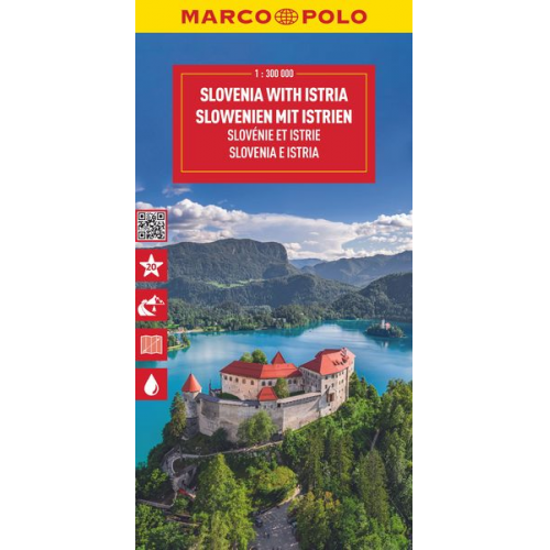 Marco Polo - MARCO POLO Reisekarte Slowenien und Istrien 1:250.000