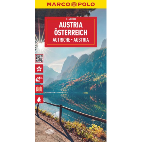 Marco Polo - MARCO POLO Reisekarte Österreich 1:400.000