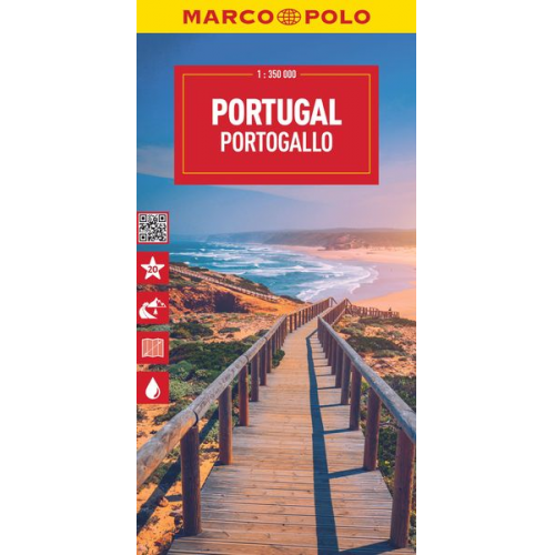 Marco Polo - MARCO POLO Reisekarte Portugal 1:350.000
