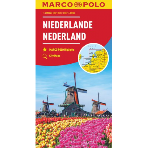 Marco Polo - MARCO POLO Regionalkarte Niederlande 1:200.000