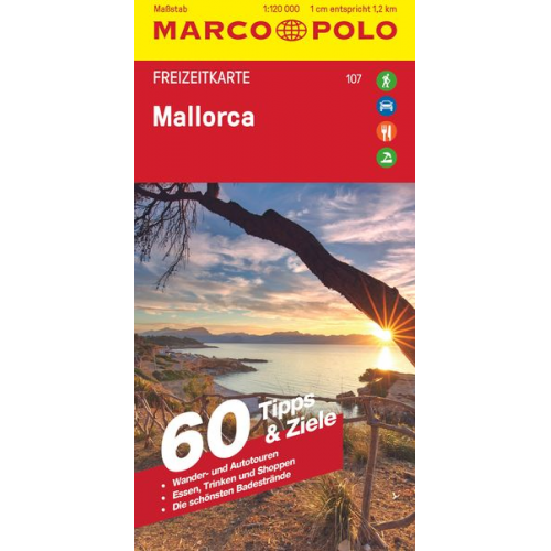 MARCO POLO Freizeitkarte 107 Mallorca 1:120.000