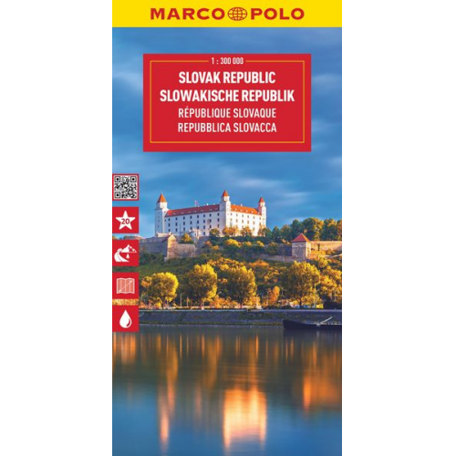 Marco Polo - MARCO POLO Reisekarte Slowakische Republik 1:300.000