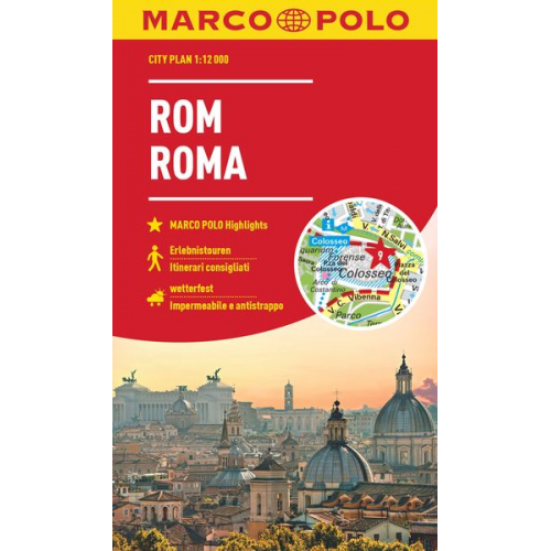 MARCO POLO Cityplan Rom 1:12.000