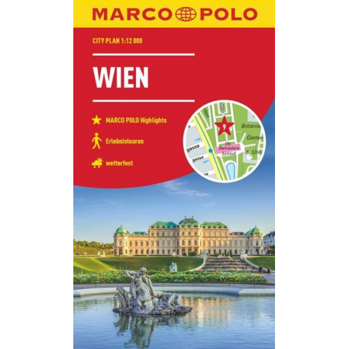 Marco Polo Verlag - MARCO POLO Cityplan Wien 1:12.000