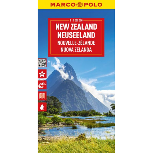 Marco Polo - MARCO POLO Reisekarte Neuseeland 1:1 Mio.