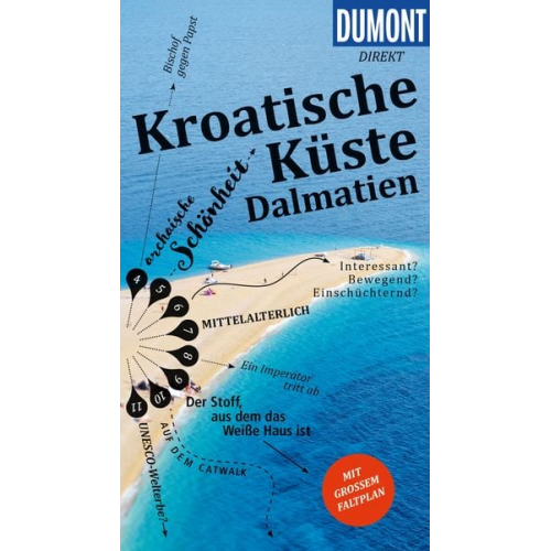 Daniela Schetar - DuMont direkt Reiseführer Kroatische Küste Dalmatien