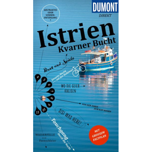 Daniela Schetar - DuMont direkt Reiseführer Kroatische Küste: Istrien, Kvarner Bucht