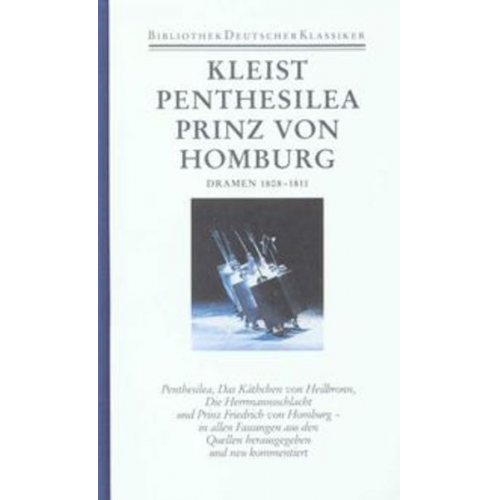 Heinrich Kleist - Sämtliche Werke und Briefe in 4 Bänden