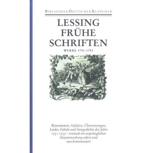 Gotthold Ephraim Lessing - Werke und Briefe. 12 in 14 Bänden