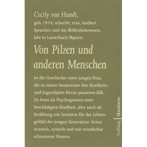 Cecily Hundt - Von Pilzen und anderen Menschen