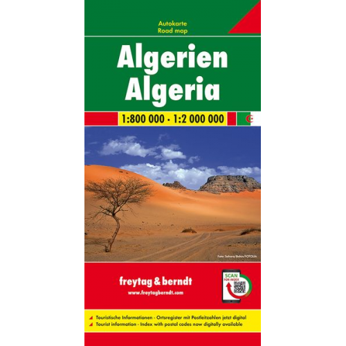 Algerien 1 : 800 000 / 1 : 2 000 000