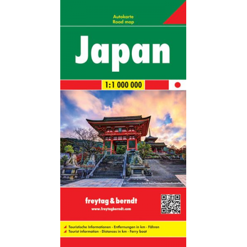 Japan, Autokarte 1:1.000.000