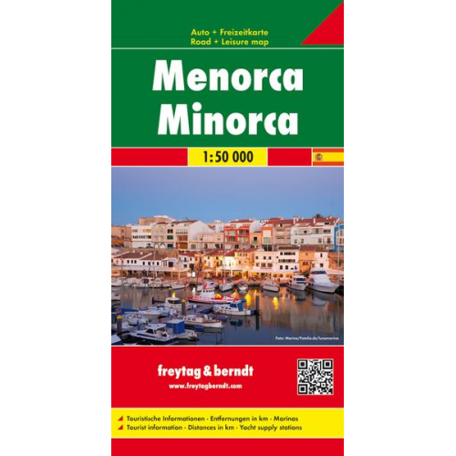 Menorca Autokarte