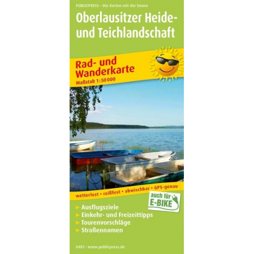 Oberlausitzer Heide- und Teichlandschaft 1 : 50.000