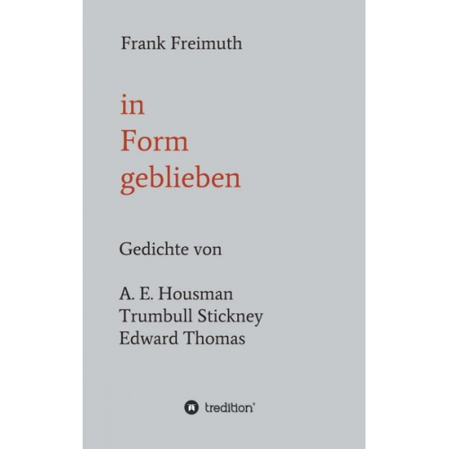 Frank Freimuth - In Form geblieben