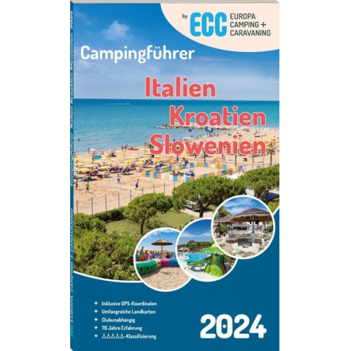 ECC Campingführer Italien / Kroatien / Slowenien 2024