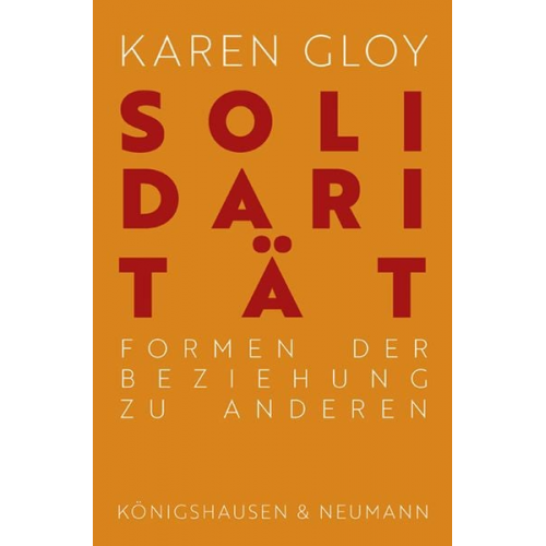 Karen Gloy - Solidarität