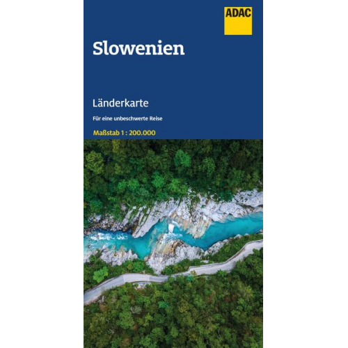 ADAC Länderkarte Slowenien 1:200.000