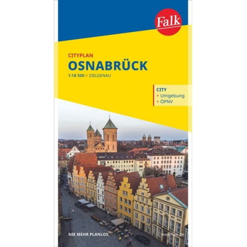 Falk Cityplan Osnabrück 1:18.500