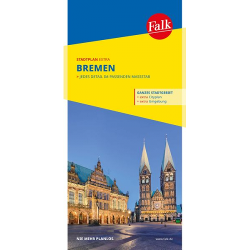 Falk Stadtplan Extra Bremen 1:22.500