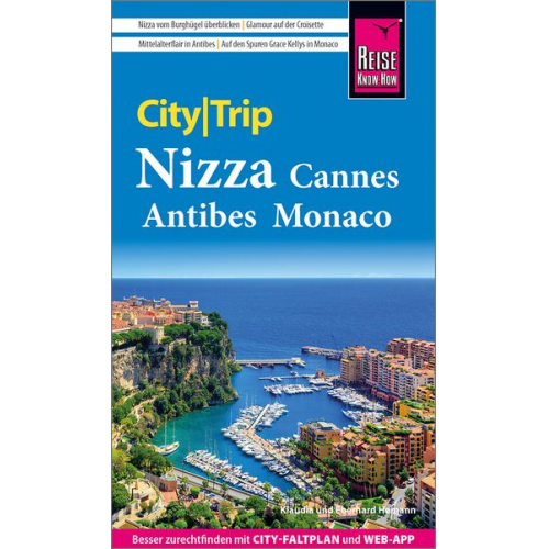 Klaudia Homann Eberhard Homann - Reise Know-How CityTrip Nizza, Cannes, Antibes, Monaco