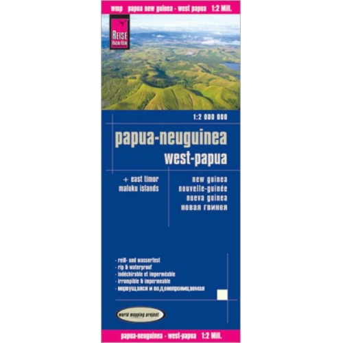 Reise Know-How Verlag Reise Know-How Verlag Peter Rump - Reise Know-How Landkarte Papua-Neuguinea, Indonesien: West-Papua, Molukken (1:2.000.000)