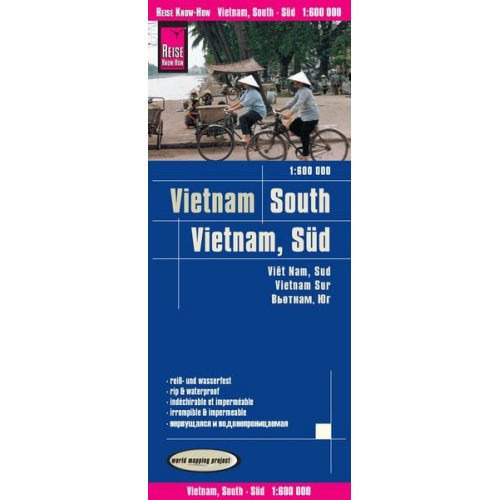 Reise Know-How Verlag Peter Rump - Reise Know-How Landkarte Vietnam Süd (1:600.000)