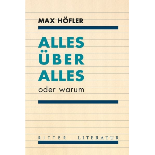 Max Höfler - Alles über alles