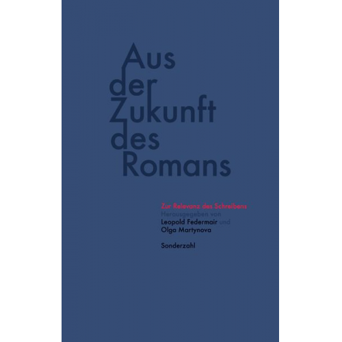 Aus der Zukunft des Romans