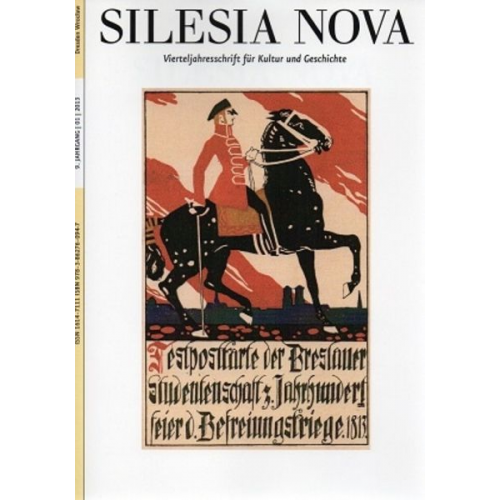 Silesia Nova. Zeitschrift für Kultur und Geschichte / Silesia Nova