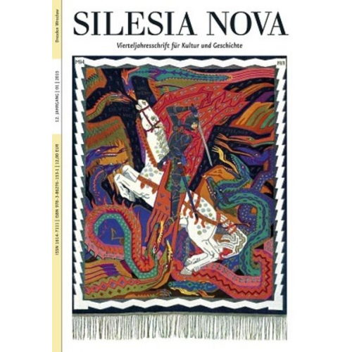 Silesia Nova. Zeitschrift für Kultur und Geschichte / Silesia Nova