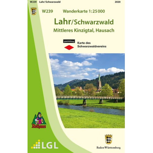 Lahr / Schwarzwald 1 : 25 000