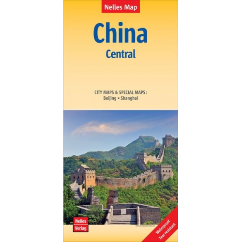 Nelles Map China: Central 1:1 750 000