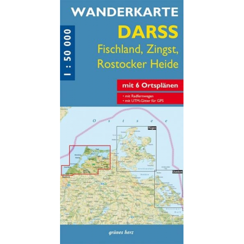 Wanderkarte Darß