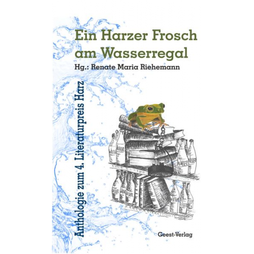 Ein Harzer Frosch am Wasserregal