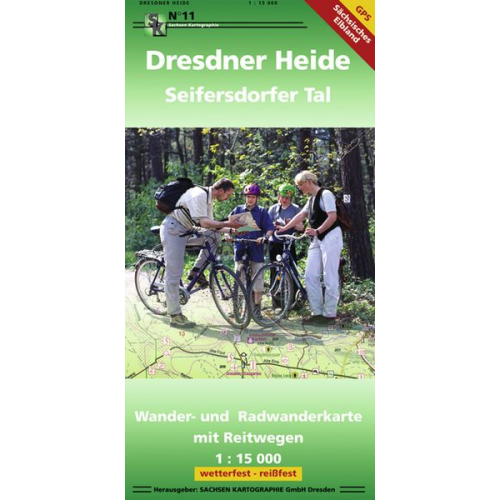 Dresdner Heide und Seifersdorfer Tal 1 : 15 000