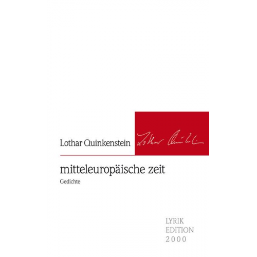 Lothar Quinkenstein - Mitteleuropäische zeit