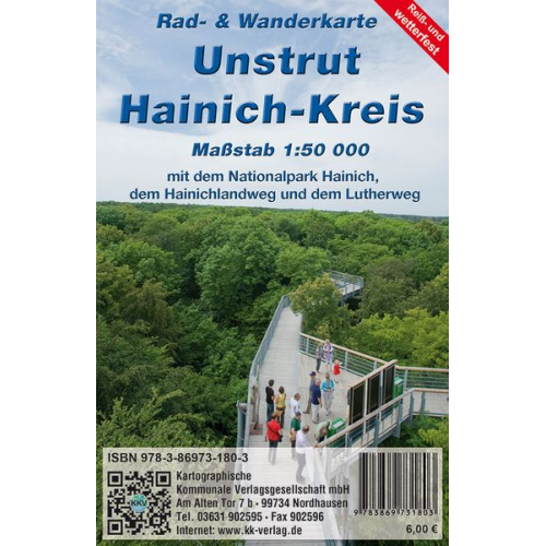 Unstrut-Hainich-Kreis - 1:50 000