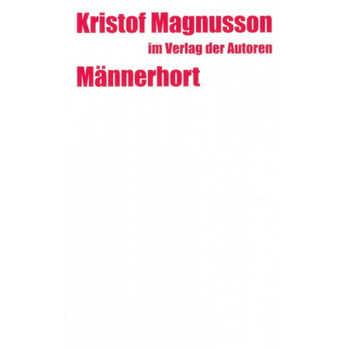 Kristof Magnusson - Männerhort