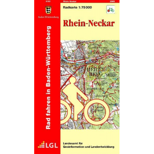 Landesamt für Geoinformation und Landentwicklung Baden-Württemberg (LGL) - LGL BW 75 000 Rad Rhein-Neckar