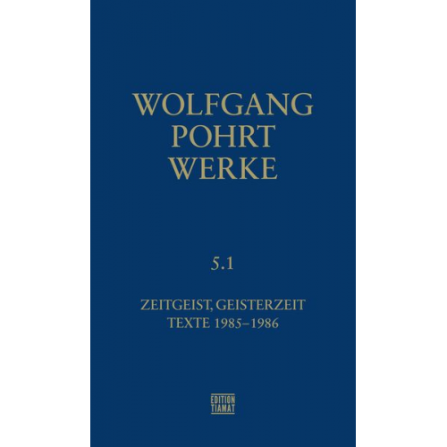 Wolfgang Pohrt - Werke Band 5.1