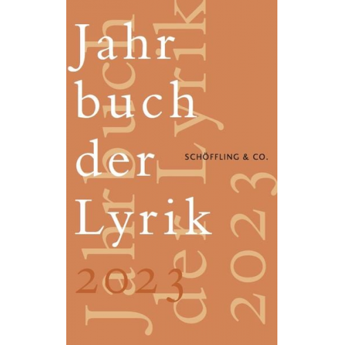 Jahrbuch der Lyrik 2023