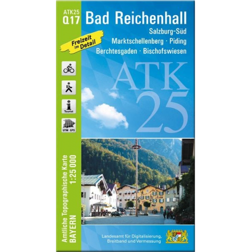 Bad Reichenhall 1 : 25 000