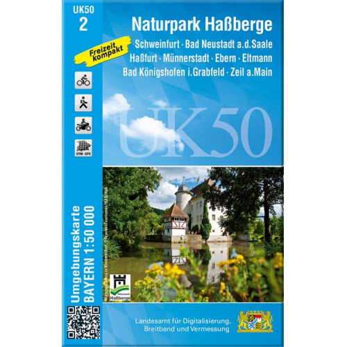 Naturpark Haßberge 1 : 50 000 (UK 50-2)