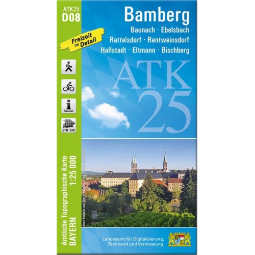 Bamberg (Amtliche Topographische Karte 1:25000)