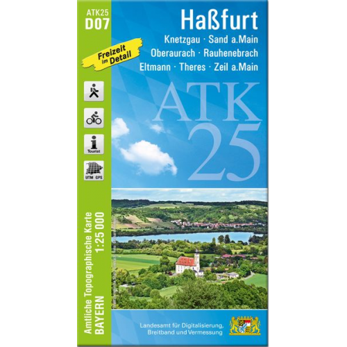 ATK25-D07 Haßfurt (Amtliche Topographische Karte 1:25000)