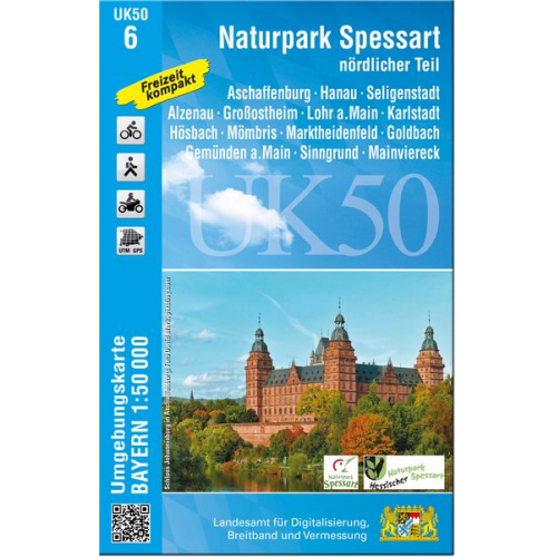 UK50-6 Naturpark Spessart nördlicher Teil