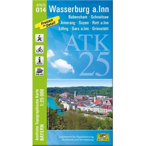 ATK25-O14 Wasserburg a.Inn (Amtliche Topographische Karte 1:25000)