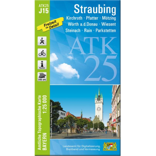 Straubing (Amtliche Topographische Karte 1:25000)