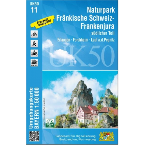 UK50-11 Naturpark Fränkische Schweiz - Frankenjura südlicher Teil